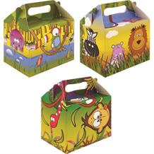 Jungle Party Card Favour | Food Box